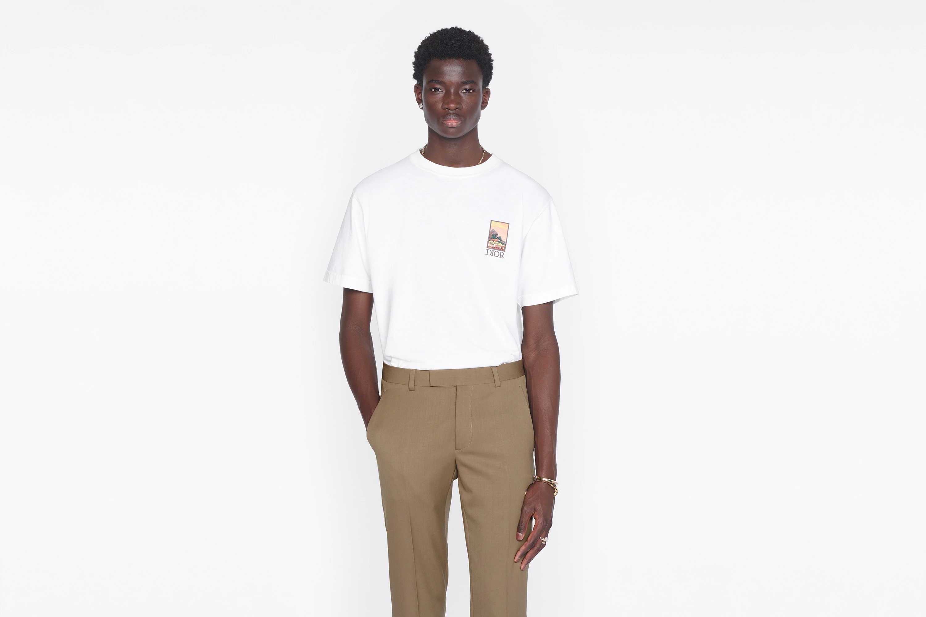 DIOR AND JACK KEROUAC Relaxed-Fit T-Shirt - 4