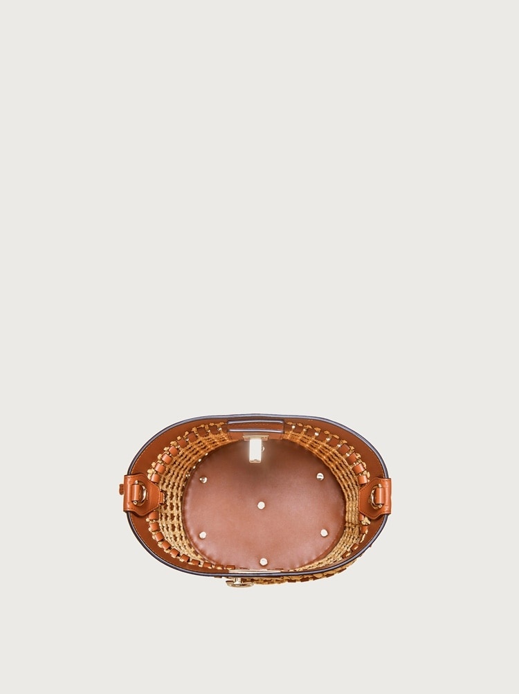 FERRAGAMO STUDIO BUCKET BAG - 6