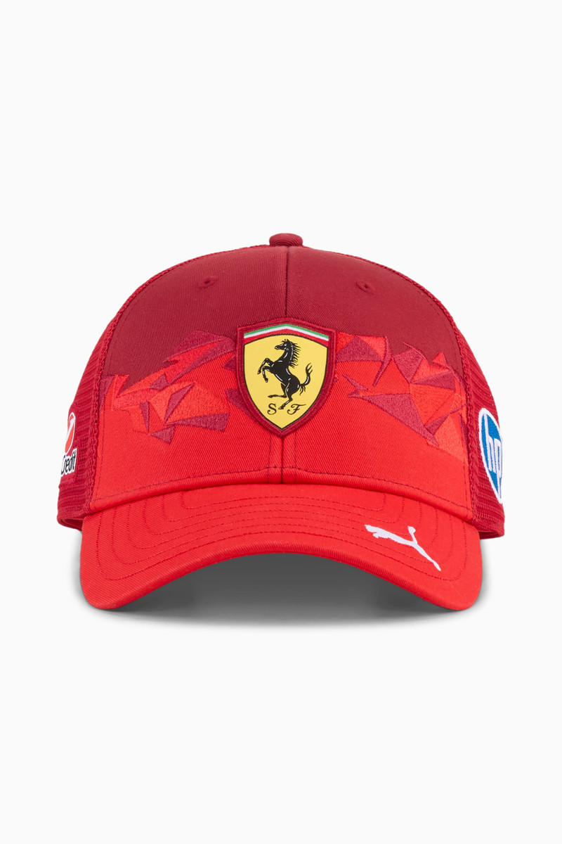 Scuderia Ferrari HP 20 Years of Red Trucker Hat 3