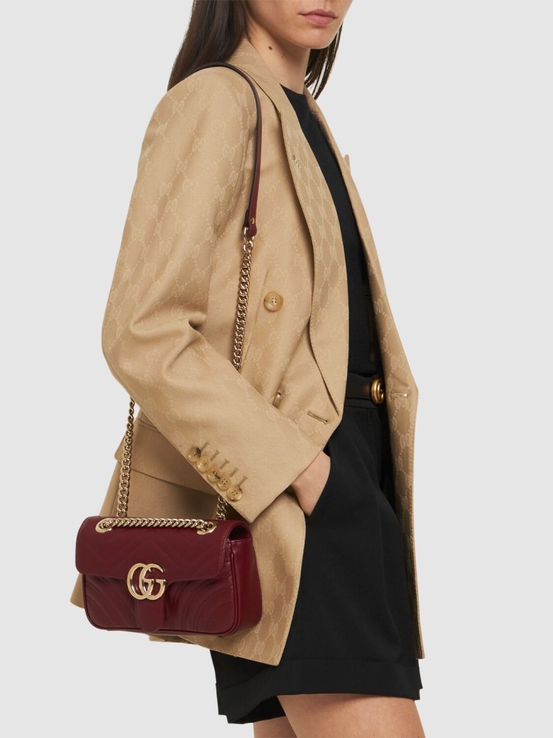 GG Marmont leather shoulder bag - 2