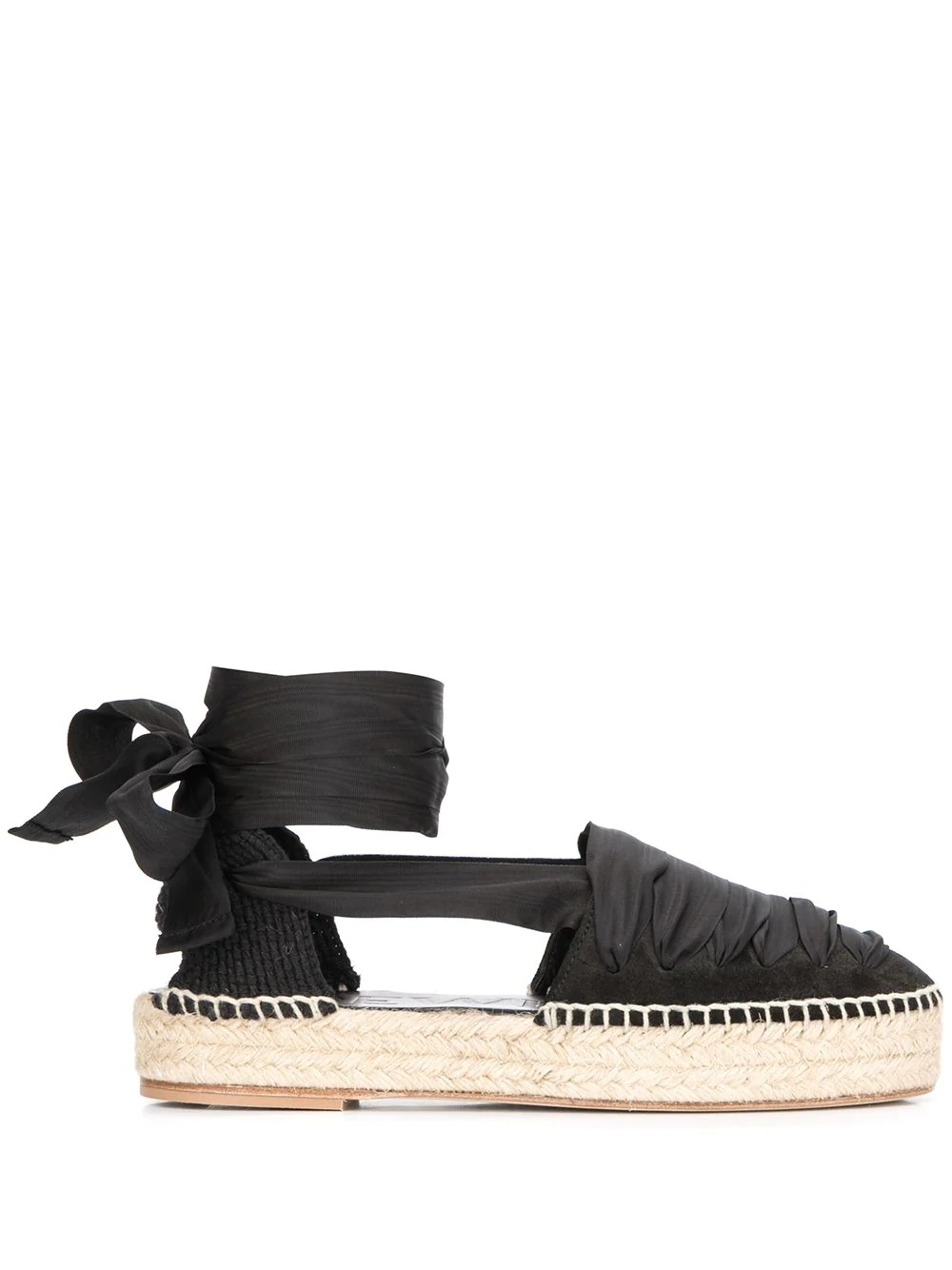 wedge ribbon espadrilles  - 1