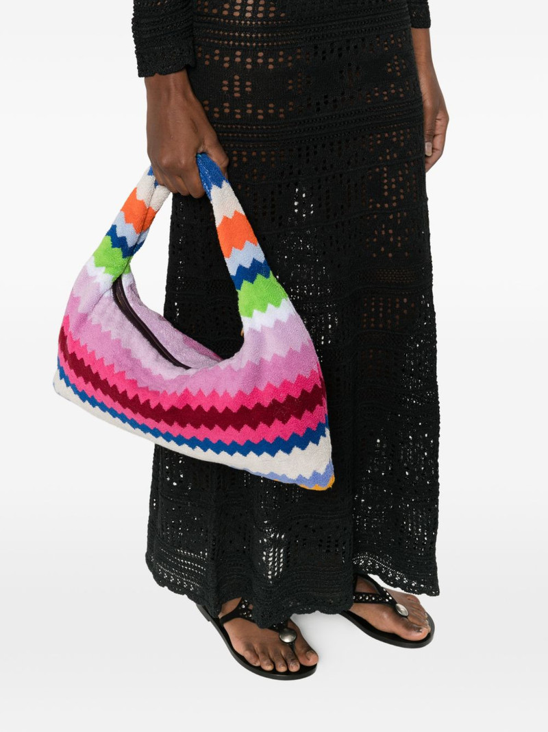 Missoni zigzag handle tote bag outlook