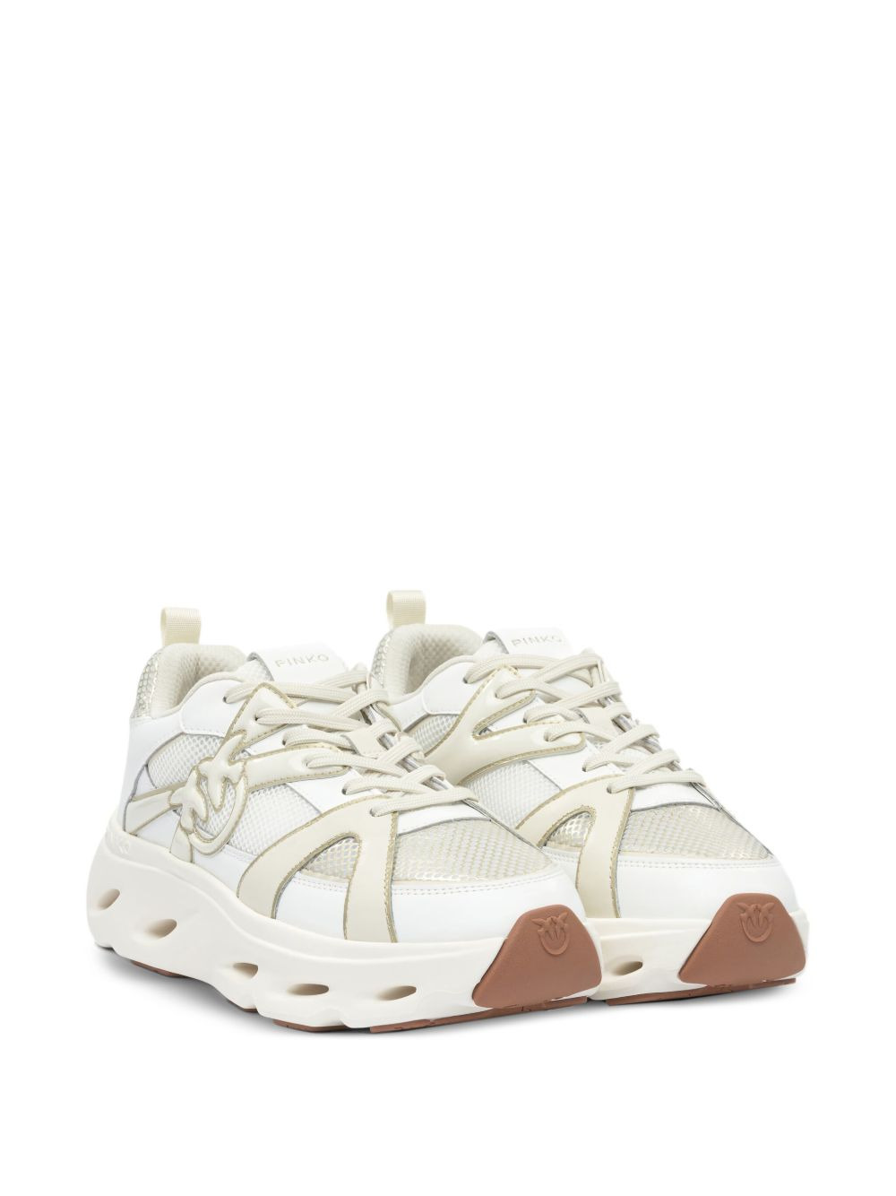 lace-up logo-detail sneakers - 2