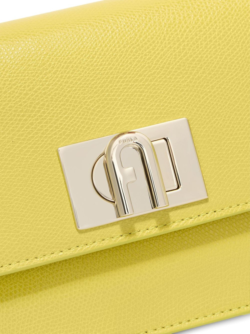 arch logo grained leather crossbody 3