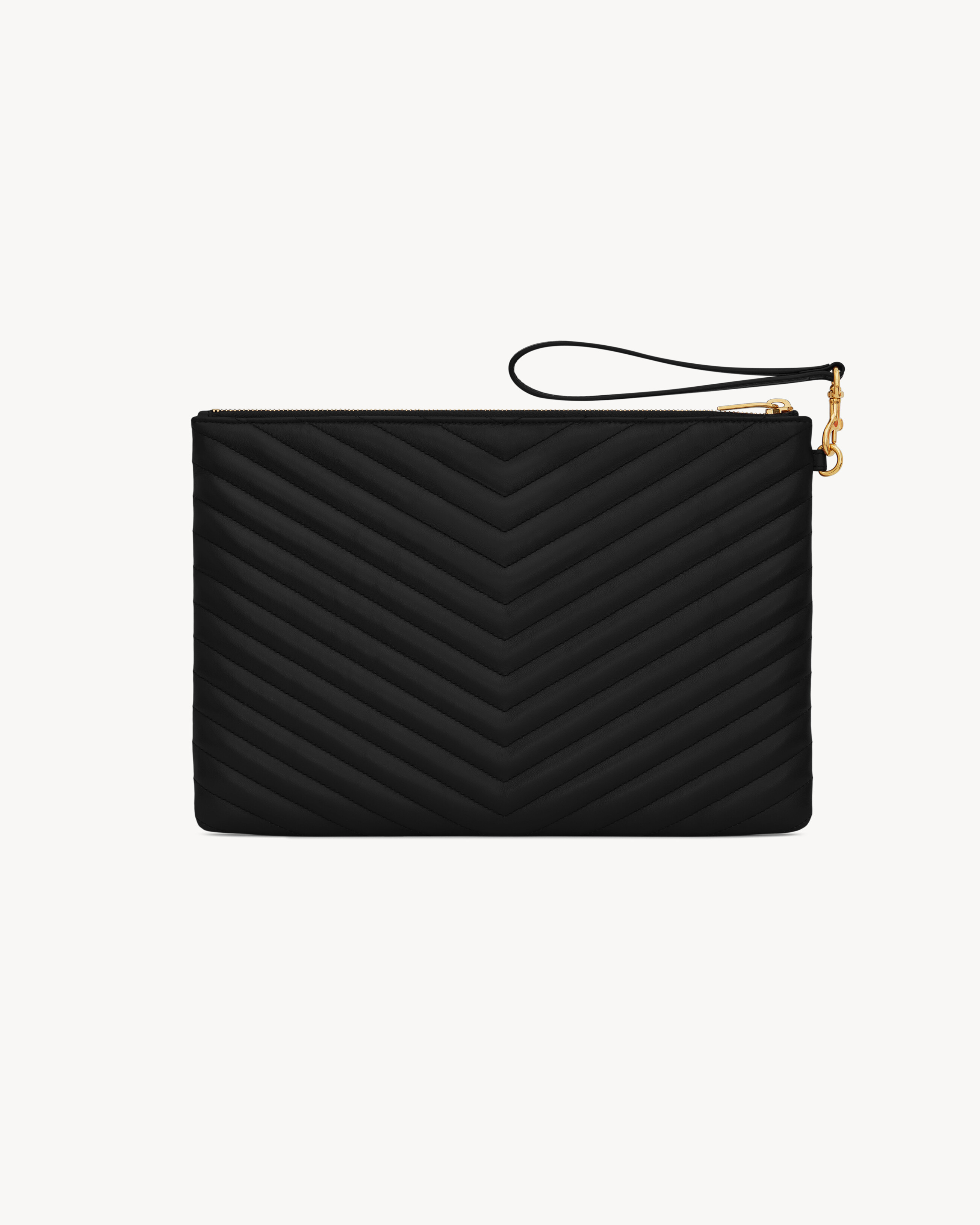 CASSANDRE MATELASSÉ TABLET POUCH IN LEATHER - 2