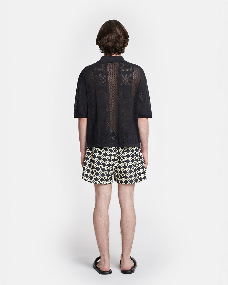 Paper-Crochet Polo Shirt 5