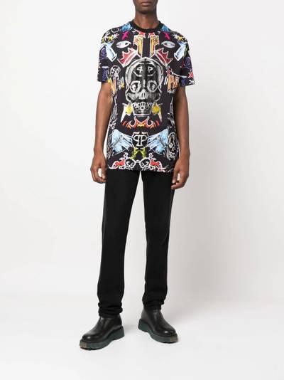 PHILIPP PLEIN graphic print T-shirt outlook