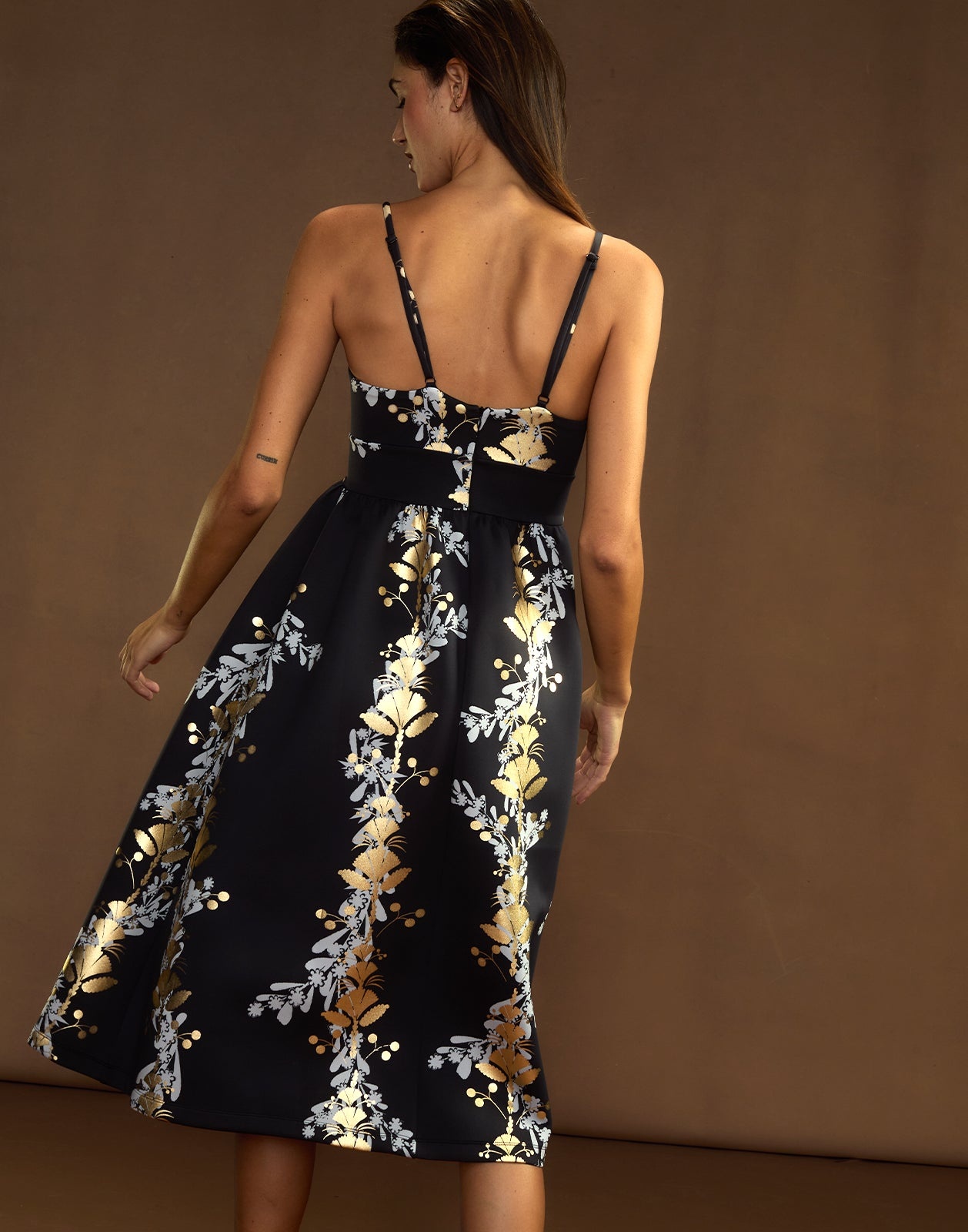 Pure Gold Bonded Dress - 5