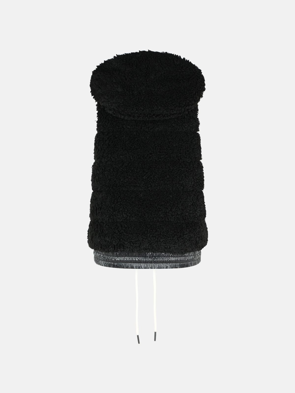 'TEDDY' BLACK POLYESTER VEST - 3