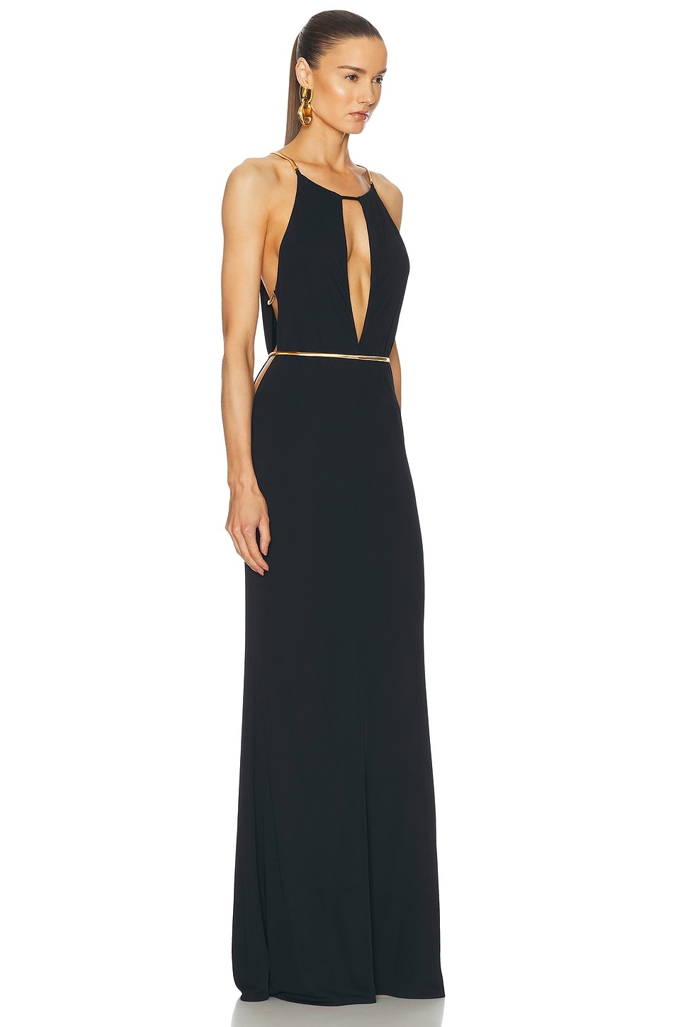 Sleeveless Evening Dress - 2