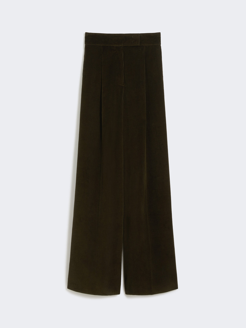 BOSSO1234 Wide-leg corduroy trousers 1
