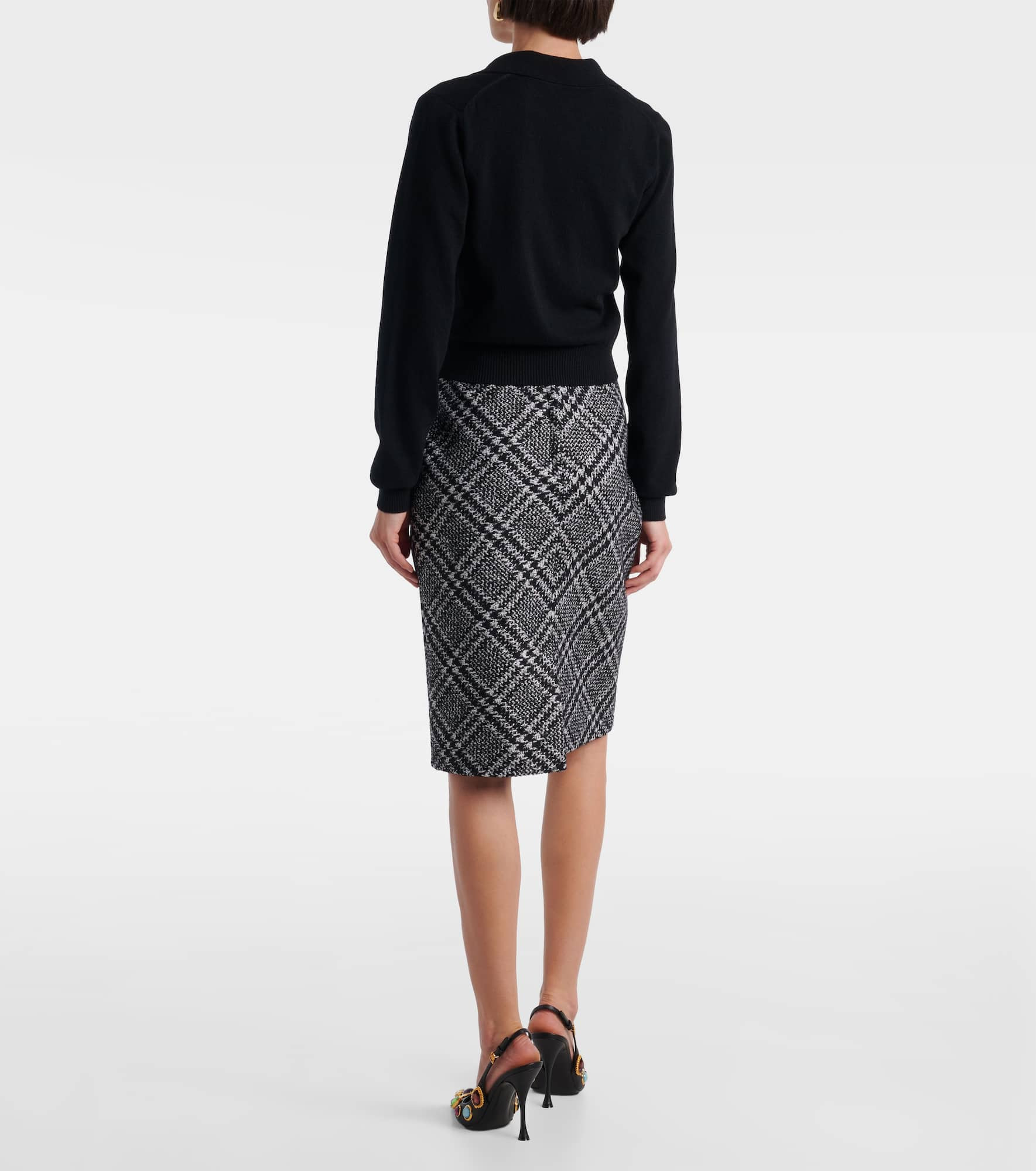 Cashmere polo sweater - 3
