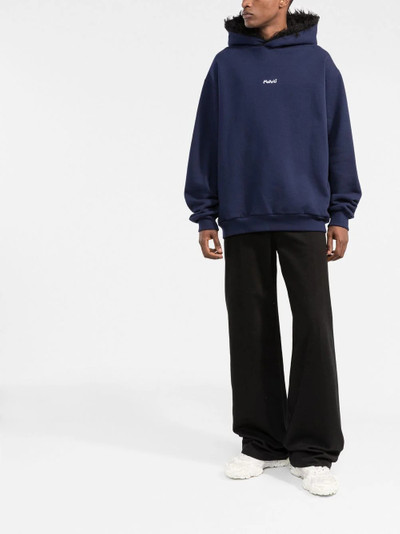 Marni logo-embroidered hoodie outlook