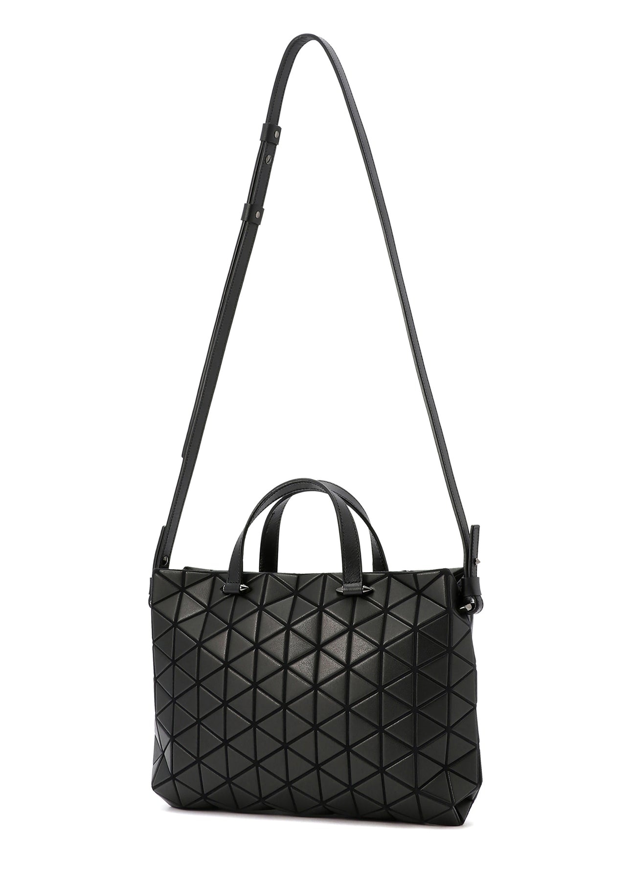 BAO BAO ISSEY MIYAKE TONNEAU MATTE HANDBAG | REVERSIBLE