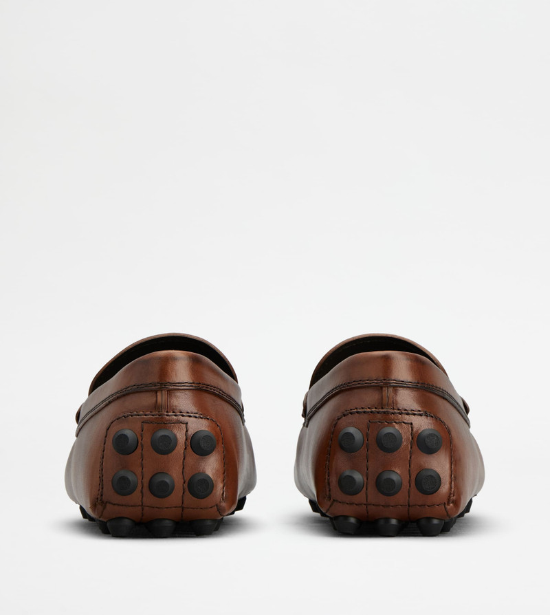 Tod's T TIMELESS GOMMINO BUBBLE IN LEATHER - BROWN outlook