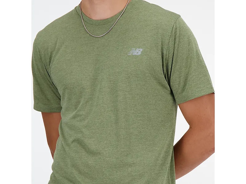 New Balance Athletics Run T-Shirt - 5