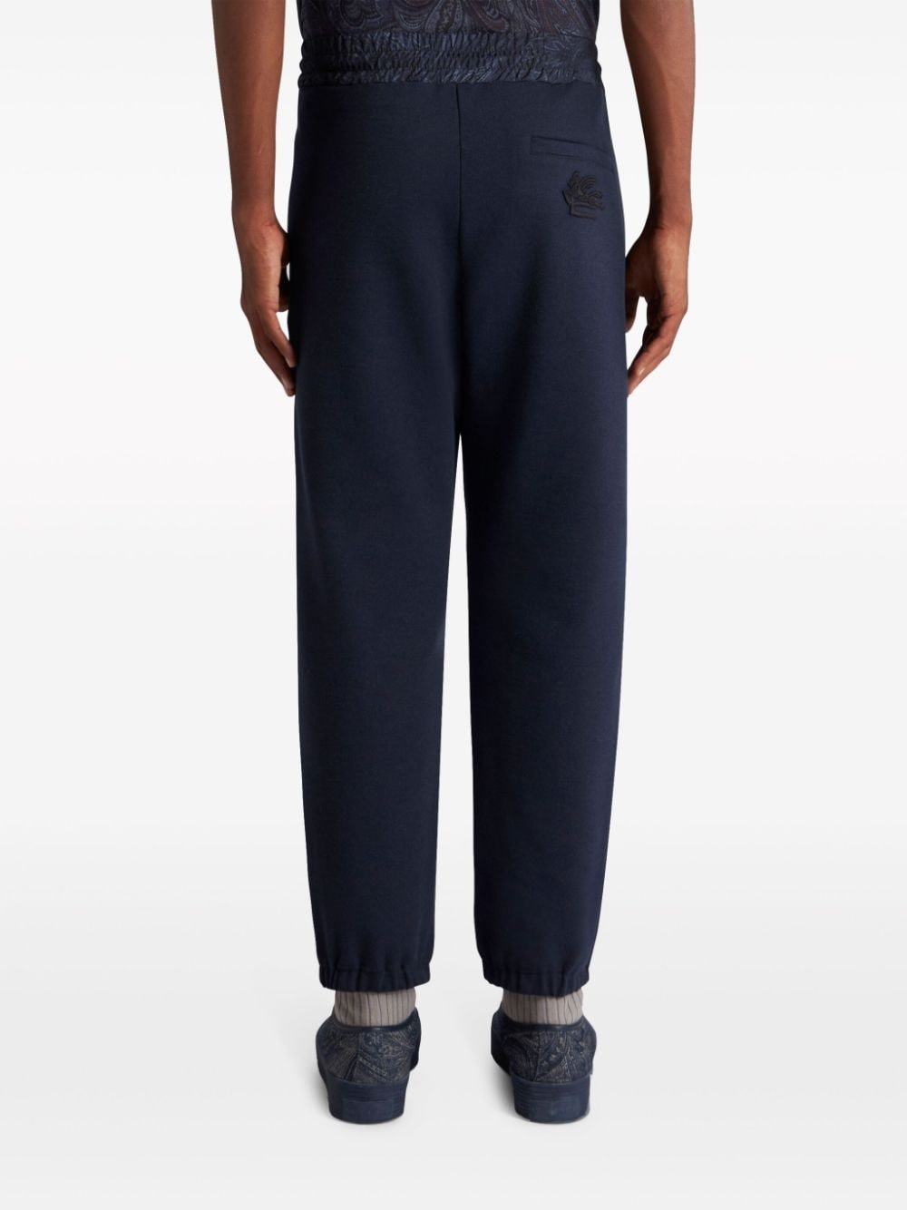 Pegaso-appliquÃ© track pants - 4
