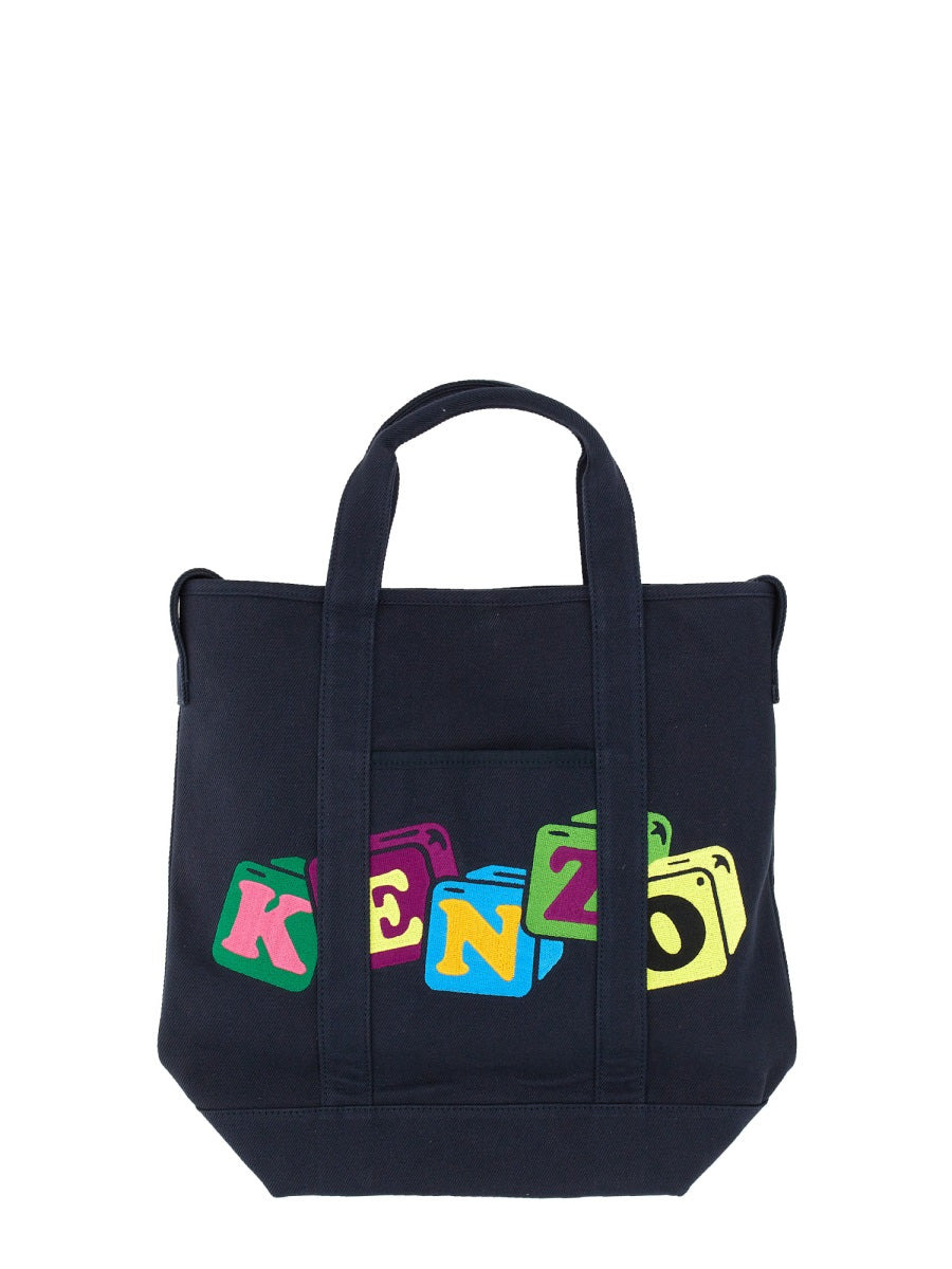 Boke Blocks Tote Bag - 1