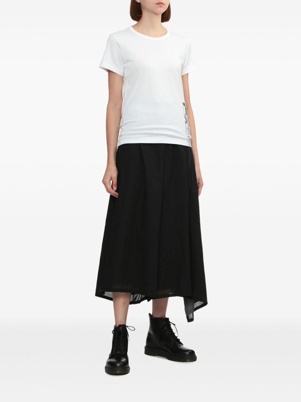logo-embellished T-shirt - 2