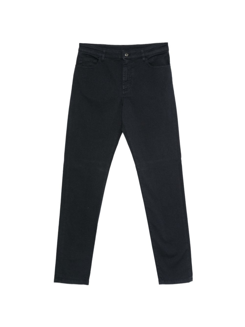 logo-patch jeans 1