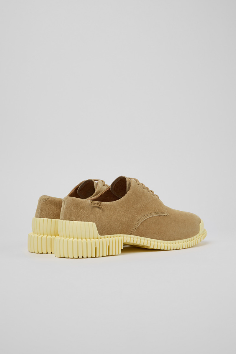 CAMPERLAB Brown Suede Leather Shoes for Women. outlook
