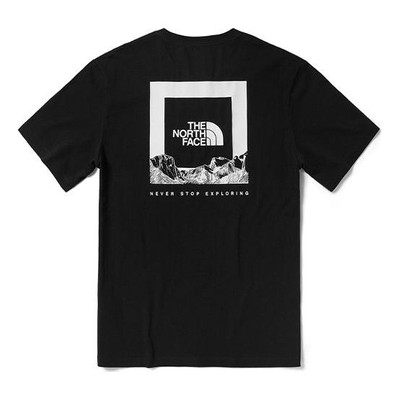 The North Face THE NORTH FACE Logo Graphic T-Shirt 'Black' NF0A5JTT-JK3 outlook