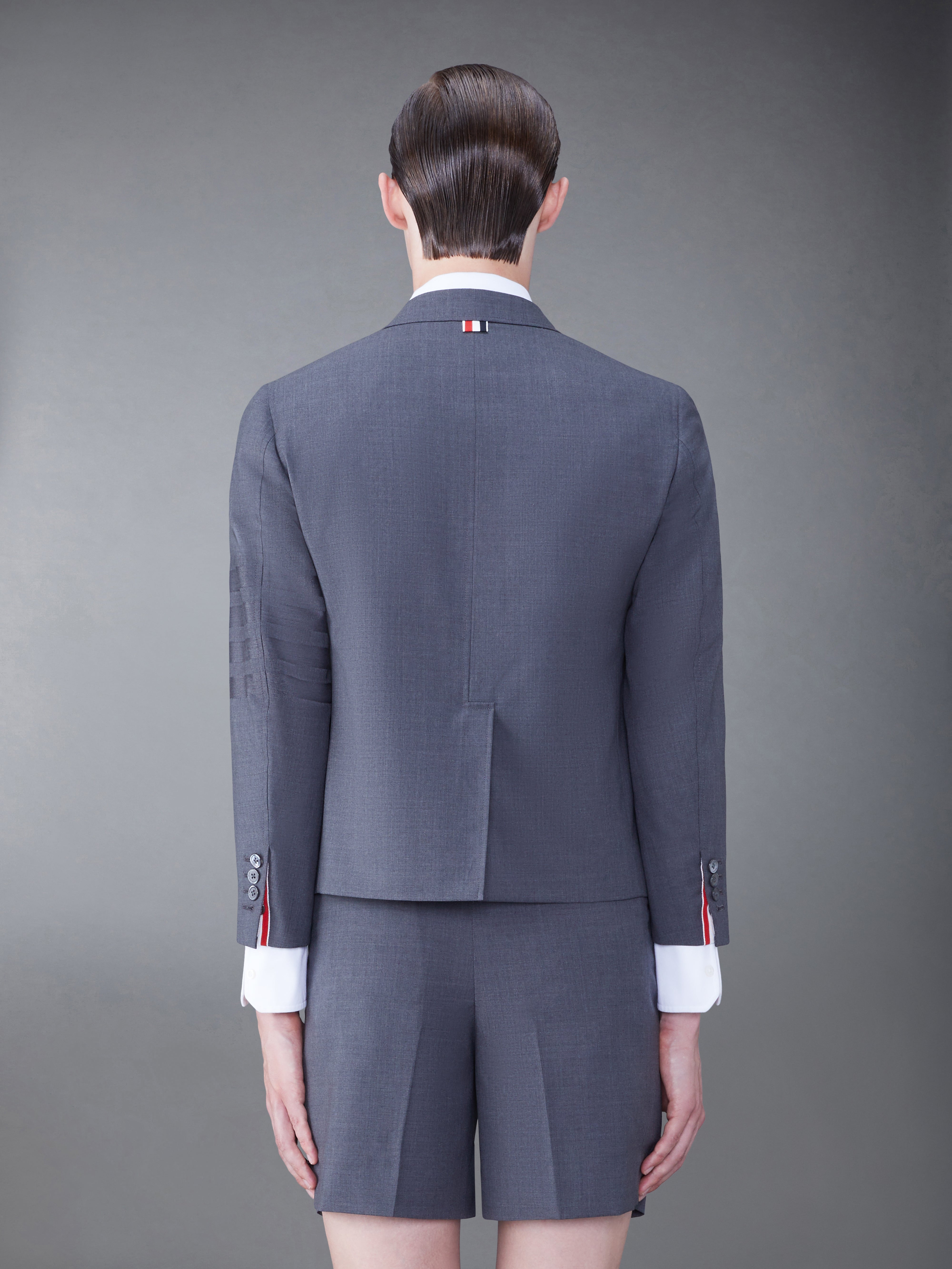 Wool 4-Bar Sack Sport Coat - 2