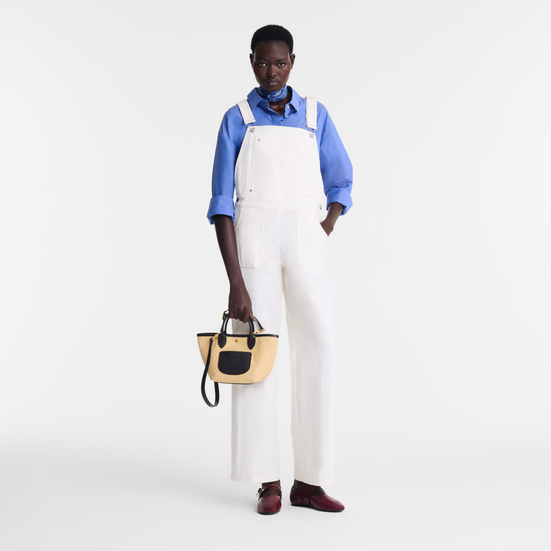 Longchamp Le Pliage Collection XS Basket bag Black - Canvas outlook