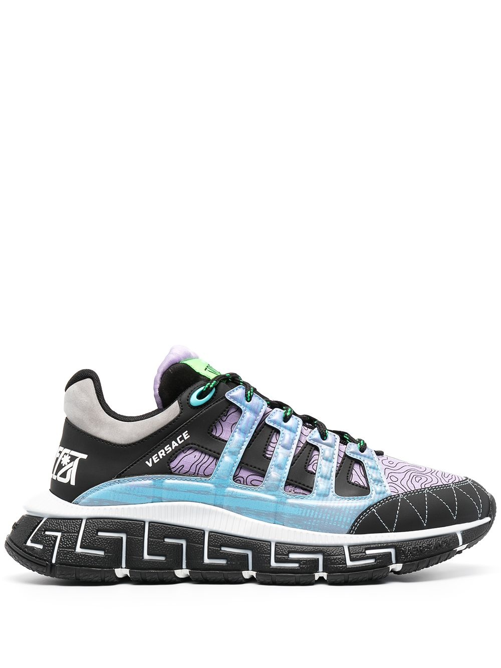 Trigreca panelled sneakers - 1