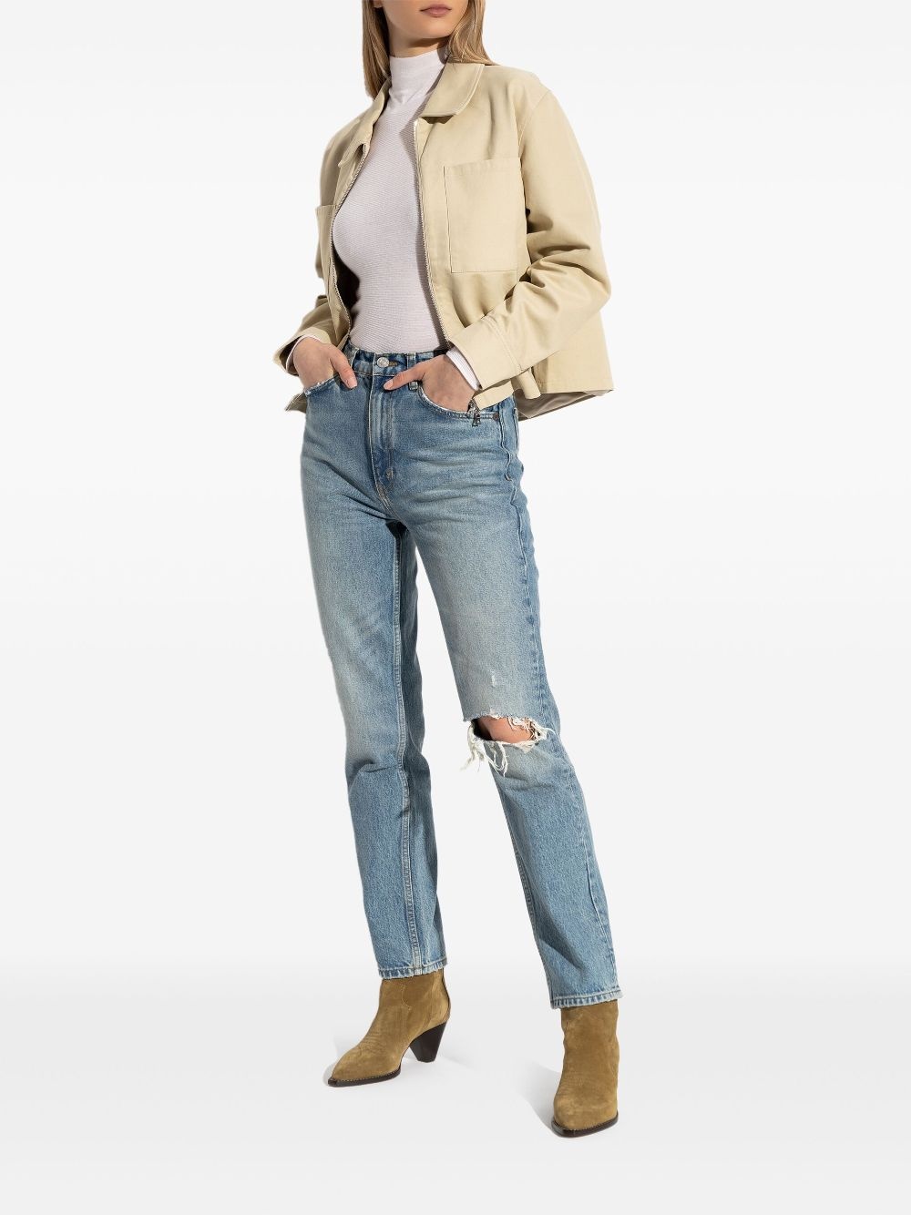 zip-up jacket - 2