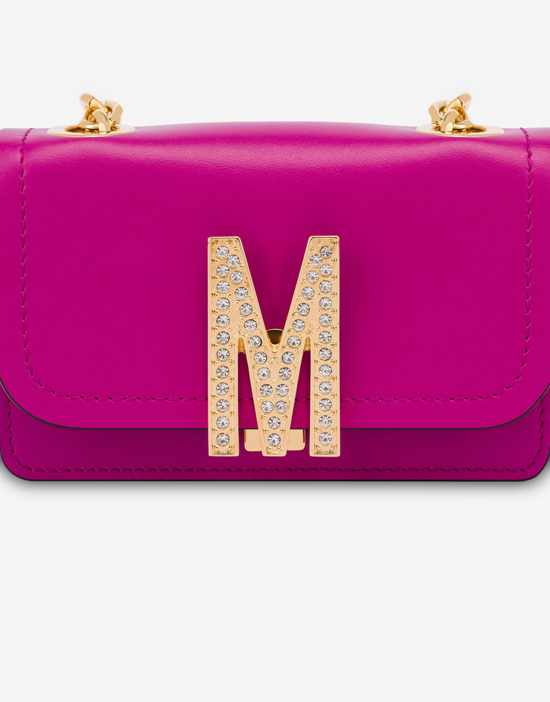MINI M BAG WITH RHINESTONES 4