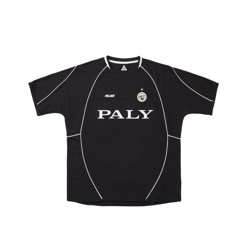PRO TEAM PIPED JERSEY BLACK 1