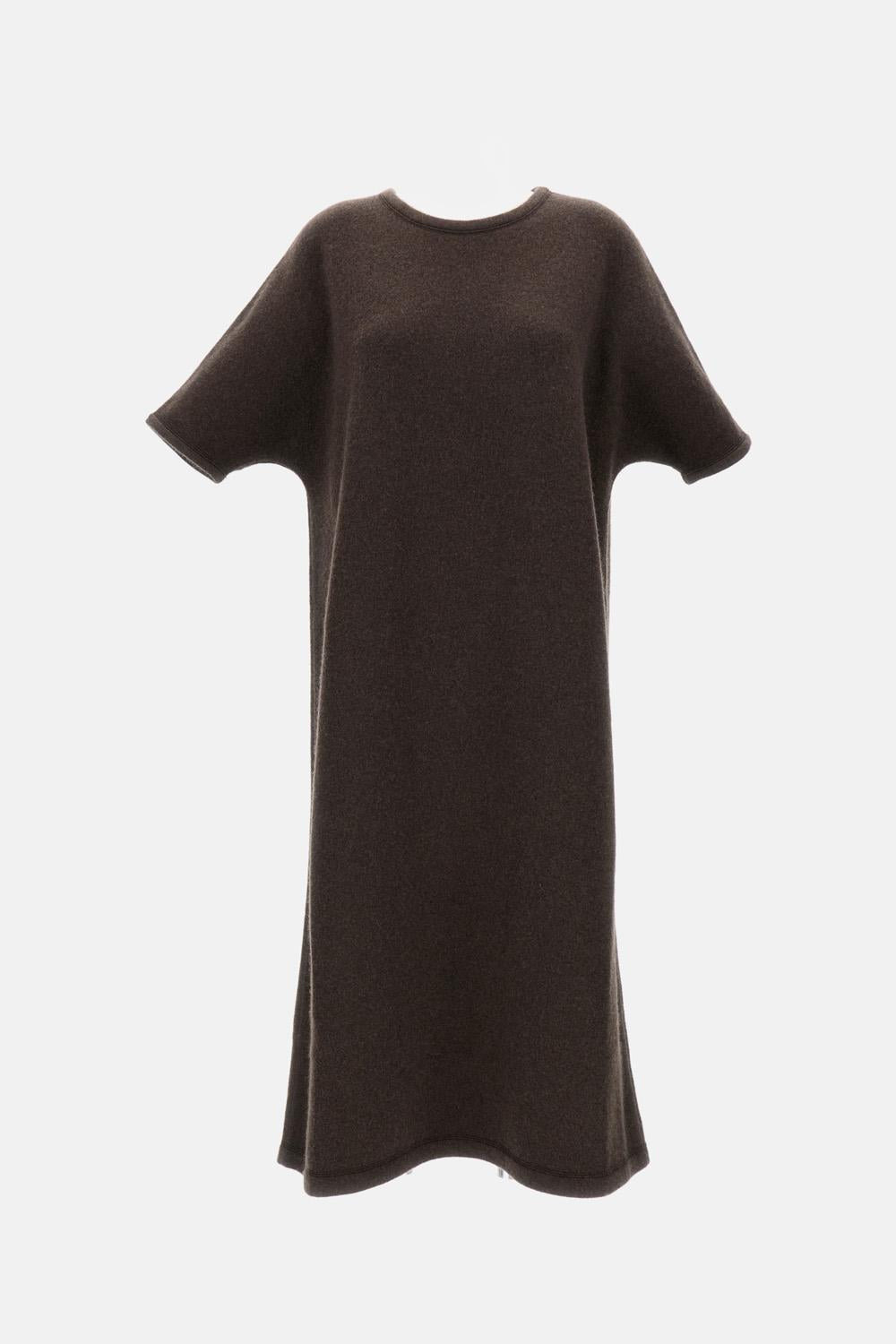 KNIT DRESS WITH CREW NECKLINE - 2