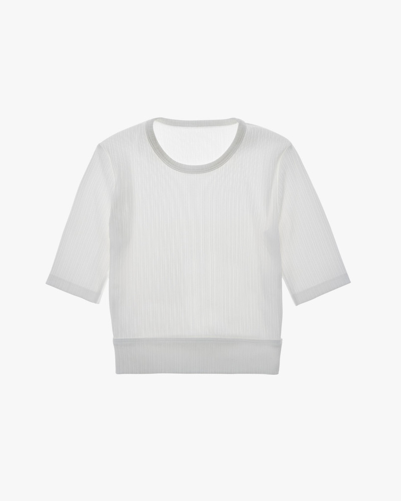 CROPPED RIB TEE 1