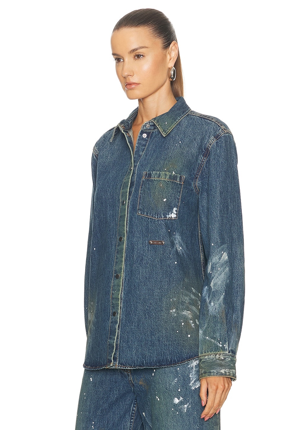 Denim Shacket - 3