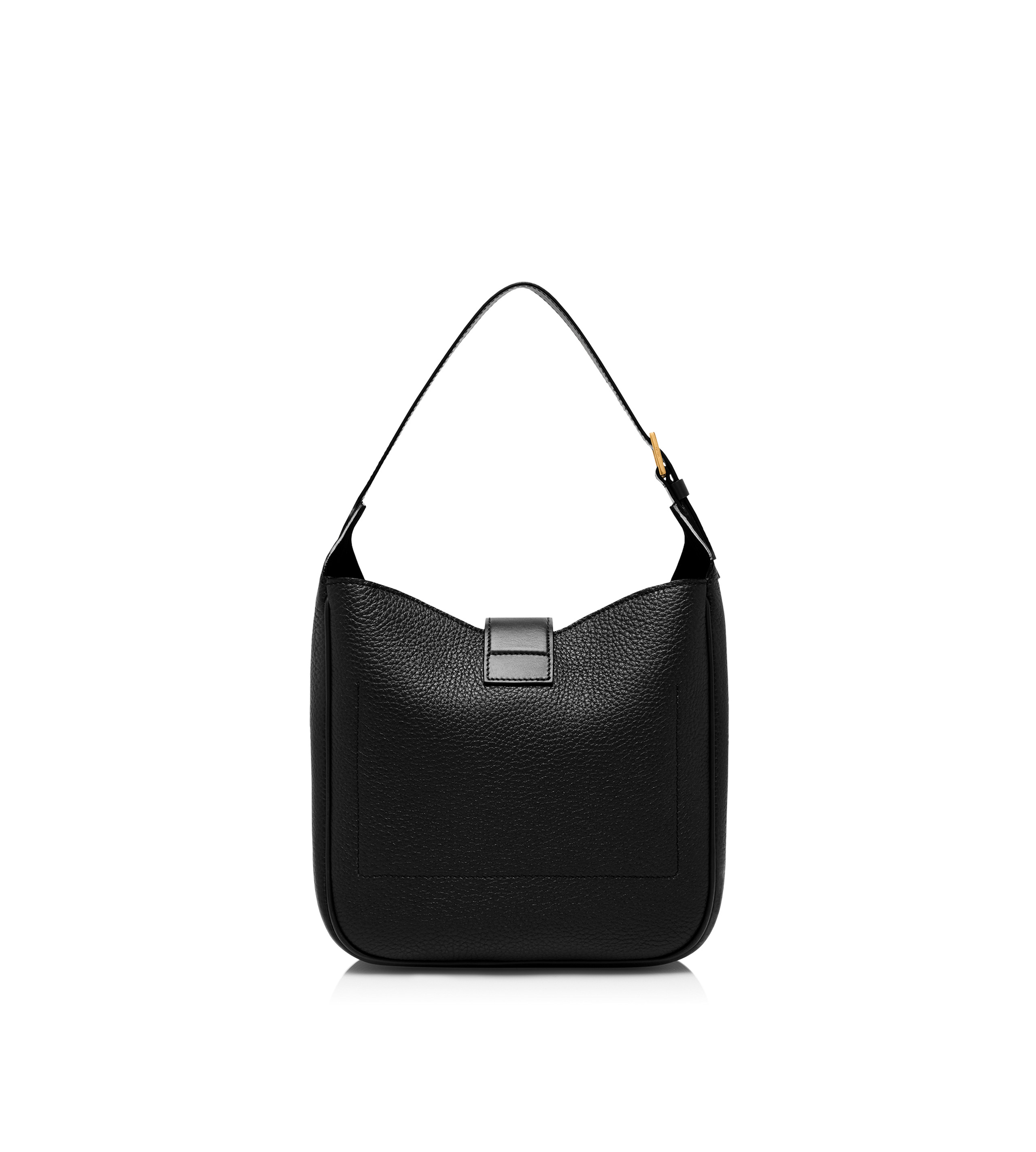 GRAIN LEATHER MONARCH SMALL HOBO - 3