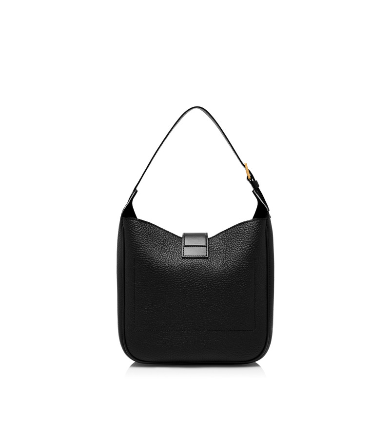 GRAIN LEATHER MONARCH SMALL HOBO 3