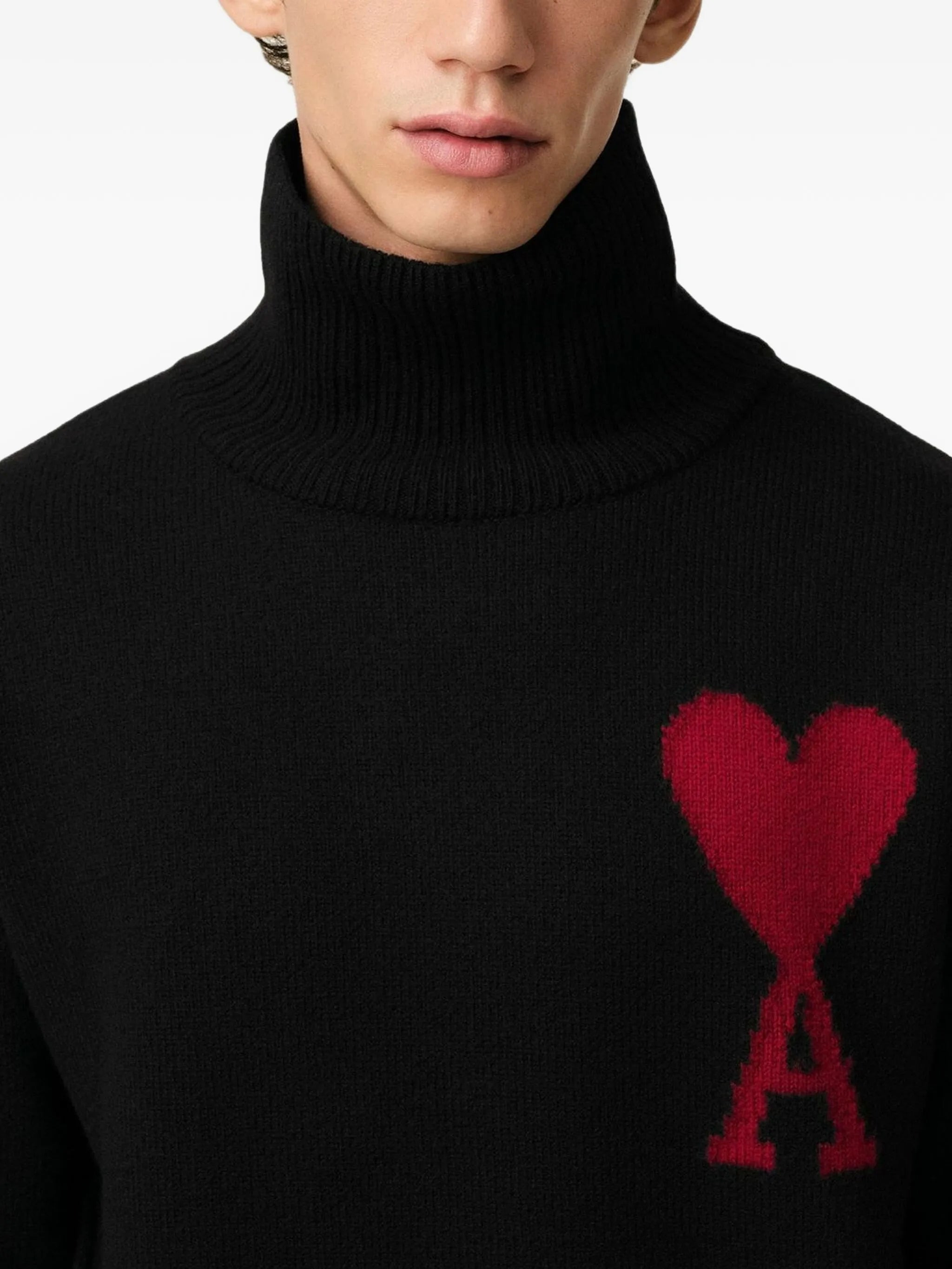 Ami De Coeur High-neck  Jumper - 3