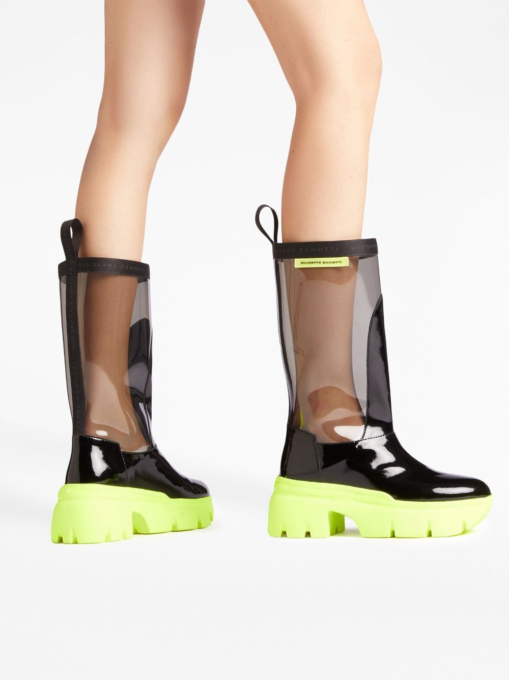 Apocalypse 60mm platform rain boots - 5