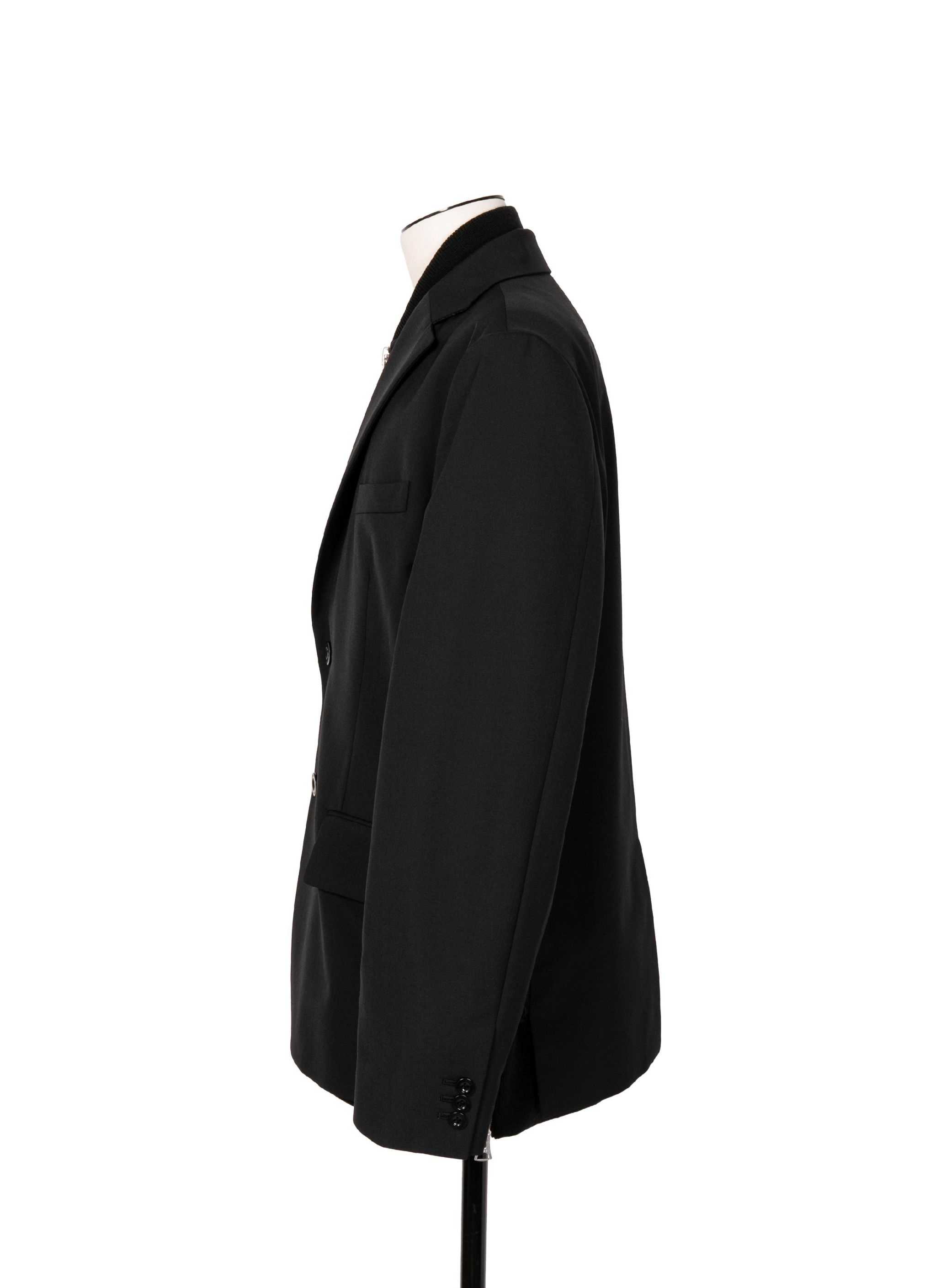 ★sacai★関税込♪NEW♪Wool Silk Suiting x Nylon Twill Jacket Wool Silk Suiting x Nylon Twill Jacket | sacai Official