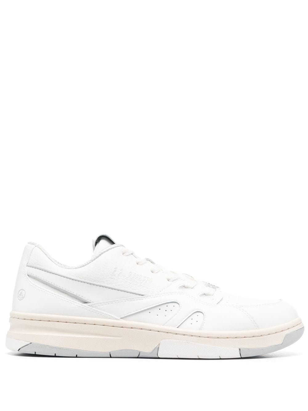 panelled low-top sneakers - 1