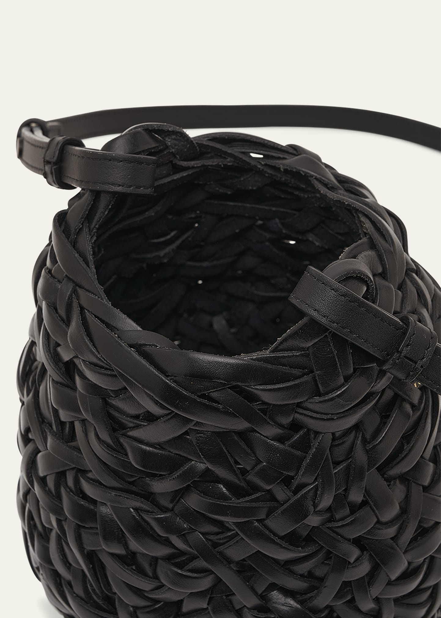 Nest Small Basket Bucket Bag - 4