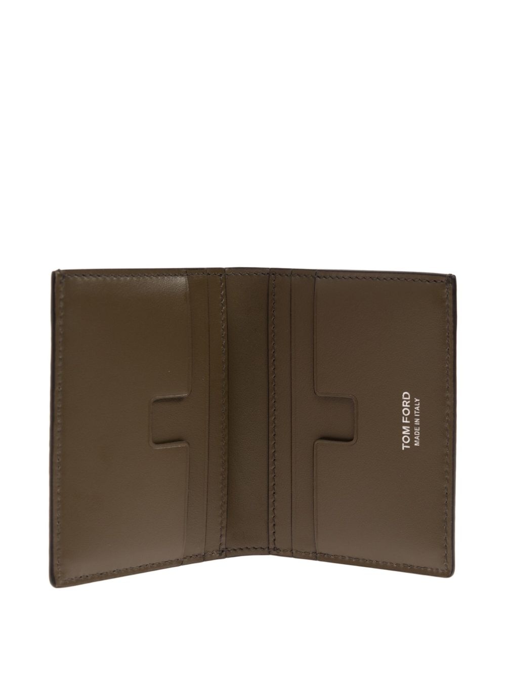 embossed leather wallet - 4