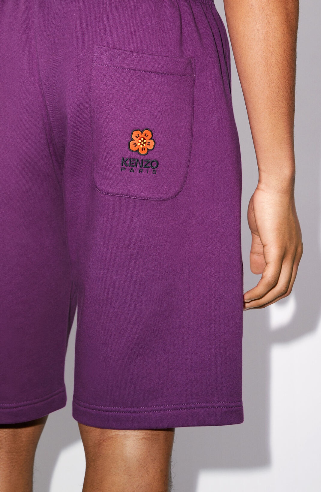 'BOKE FLOWER' crest shorts - 5