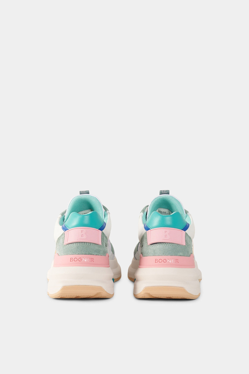 Sneaker CTP25 in Green/beige/pink 5