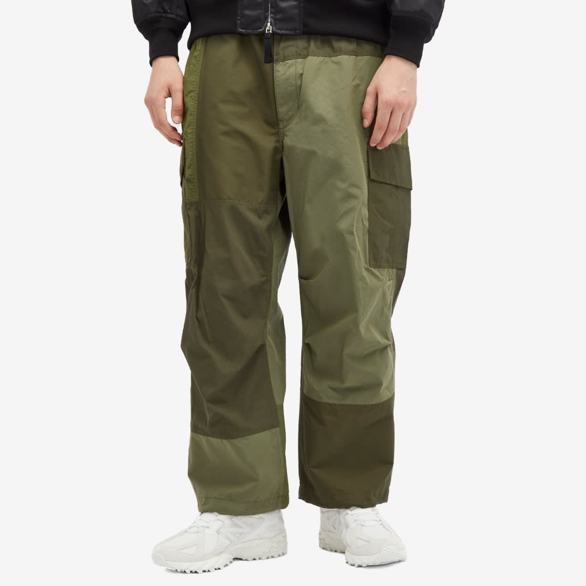 Comme des Garçons Homme Multi Fabric Patchwork Trousers - 2