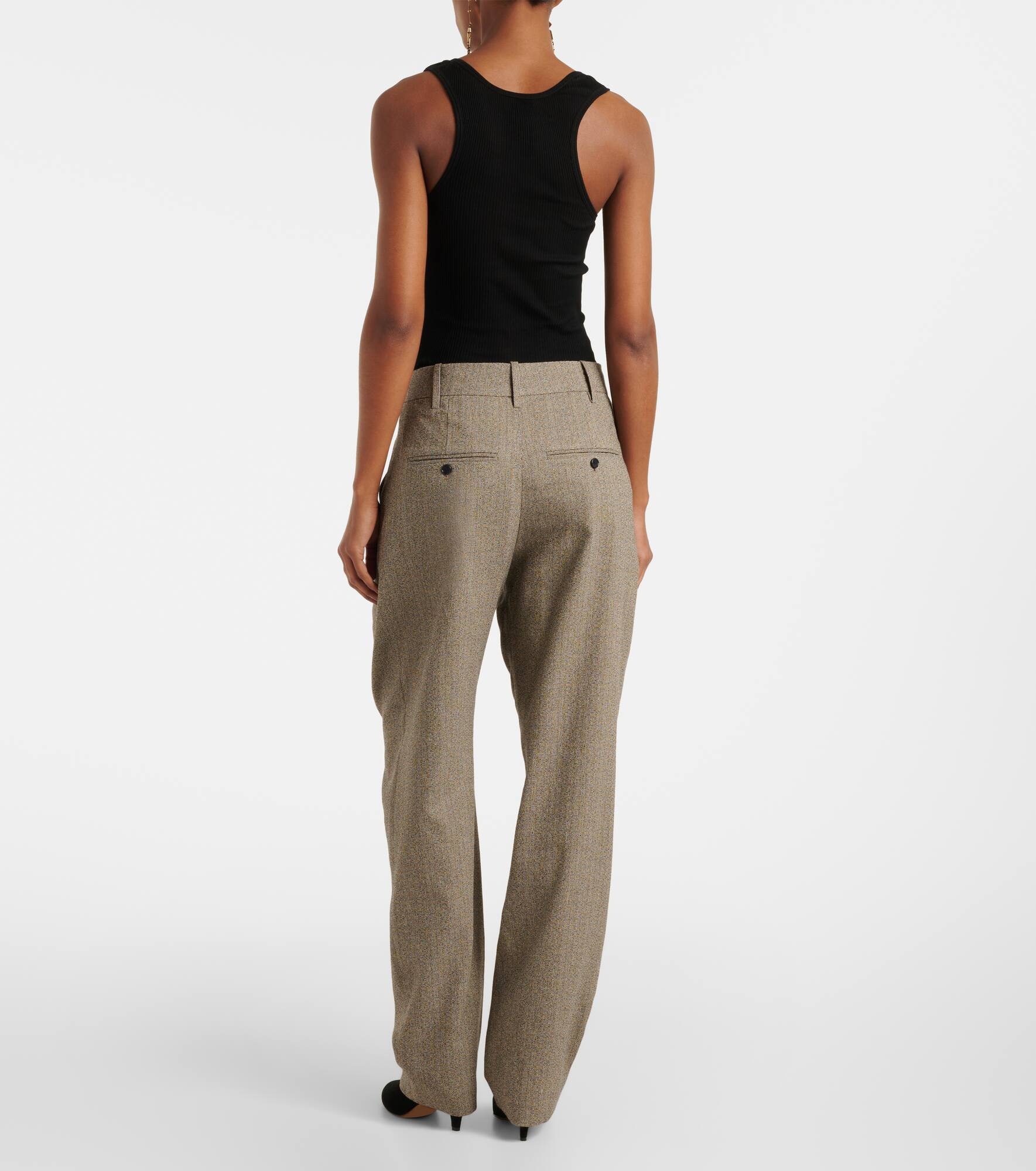 Iwena cotton-blend tapered pants - 3