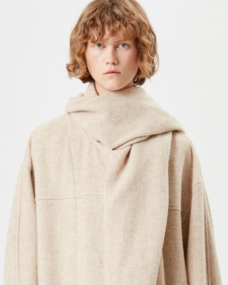 FATY FRINGES WOOL COAT - 3
