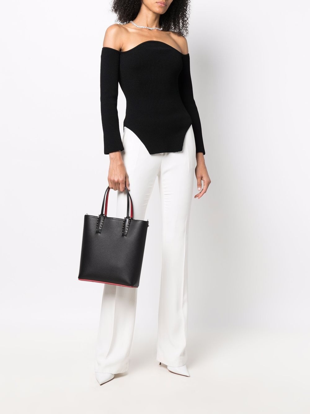 Cabata leather tote bag - 2