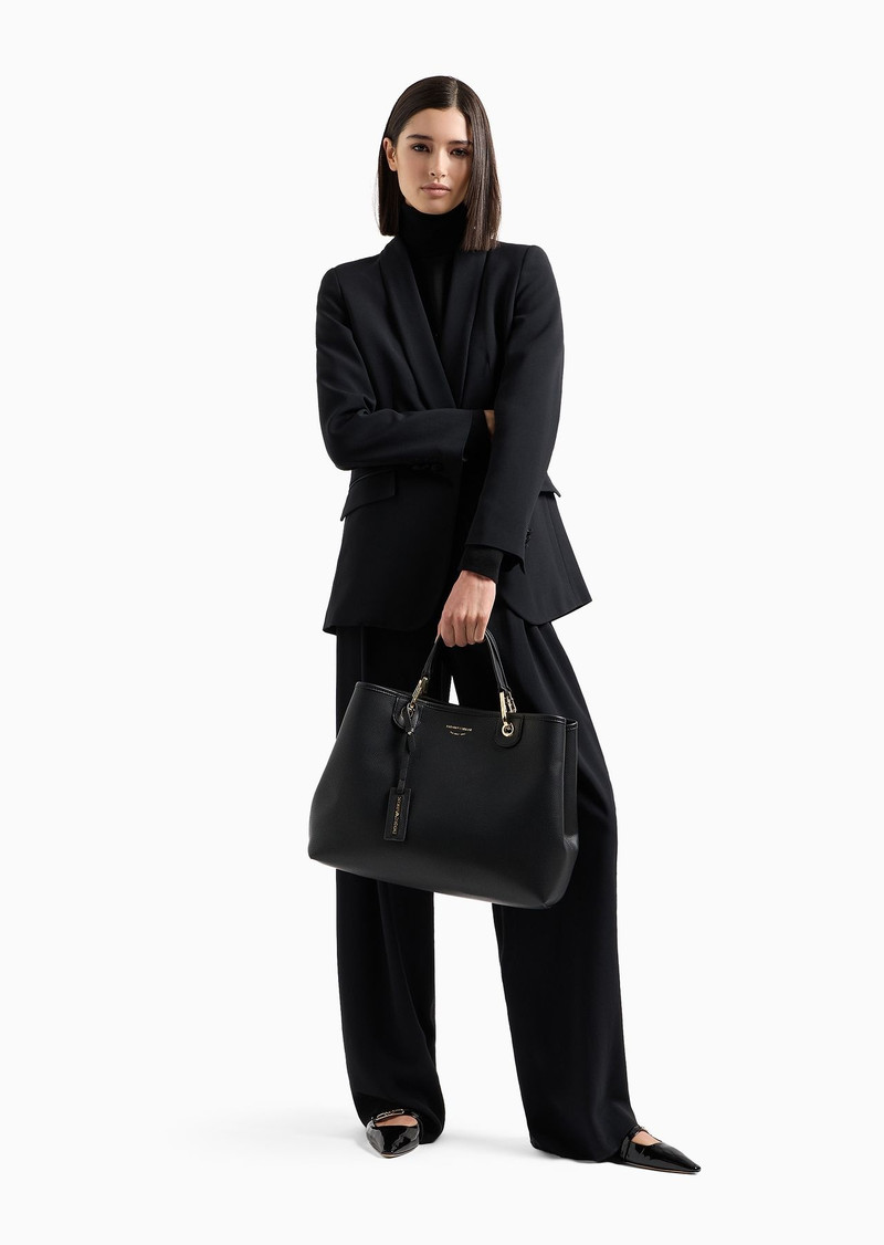 Medium MyEA shopper bag with deer print 12